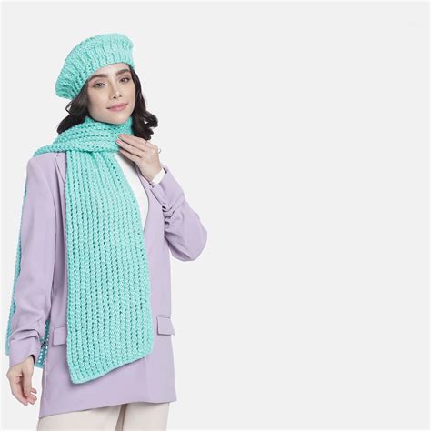Beanie and Scarf Coordinating Set - 3188 – Magic Needles