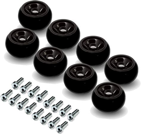 Buy 8PK Deck Wheel Assembly for AM125172 GT225 GT235 GT245 GX325 GX345 ...