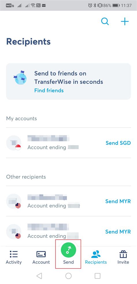 Using TransferWise 的图像结果