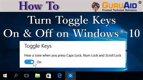 Image result for How to Use ToggleKeys