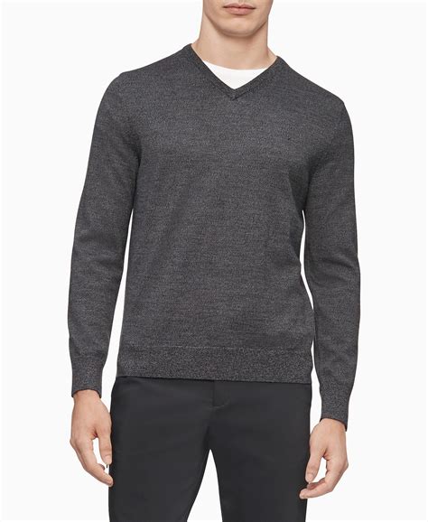 Calvin klein grey sweater mens new arrivals