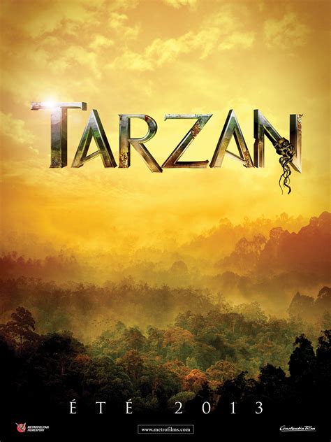 TARZAN 3D Teaser Poster - FilmoFilia