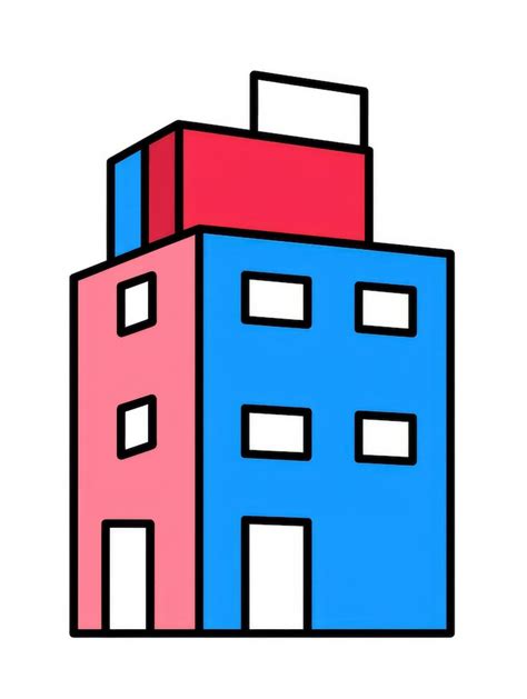 Building Cartoon Logo 的图像结果