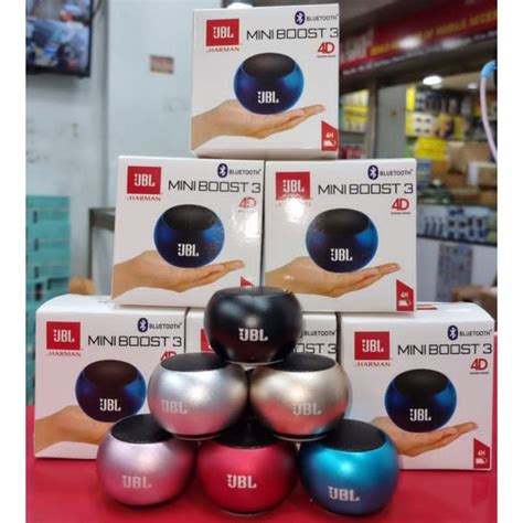 JBL mini boost 3 portable wireless bluetooth speaker with 4 hours ...