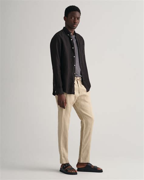 GANT | GANT Relaxed Fit Linen Drawstring Pants 1505072