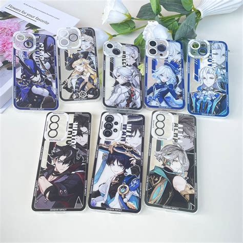 Buy Genshin Impact Arlecchino Furina Navia Neuvillette Wanderer Phone ...