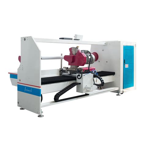 Single Shaft Automatic Graphite Roll Cutting Machine|High Speed Roll ...