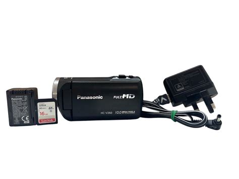 Buy Panasonic HC-V260 Full HD Cmos Japan Digital Video Camera Camcorder ...
