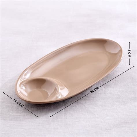 Buy Meadows Monalisa Melamine Chip and Dip Platter from Home Centre at ...