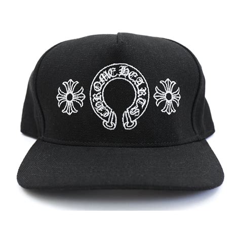 Chrome Hearts Horseshoe Denim Baseball Hat - Black || Limited Stock!