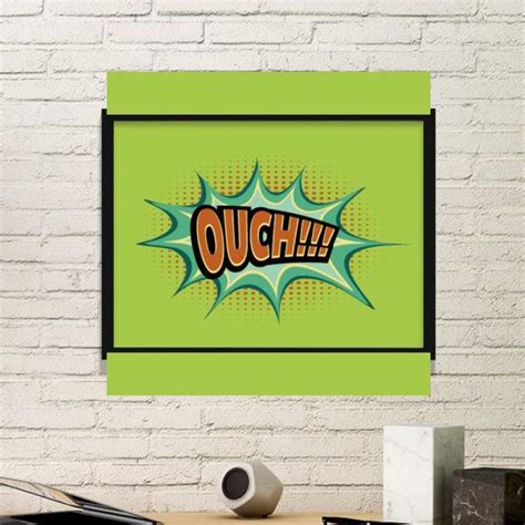 offbb Boom Dialog Cartoon Art Painting Photo Frame Display Decoration ...
