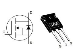 IRFP254 - 250V 23A Mosfet - TO247 Motorobit - Motorobit.com