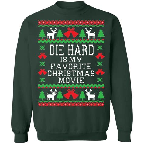 Die hard is my favorite Christmas movie Christmas sweater - Endastore.com