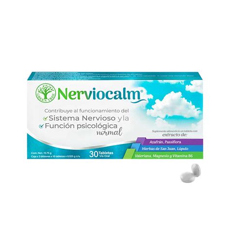 Nerviocalm tabletas – Green Tree