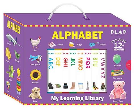 FLAP – Carry Me! Foam Book – Alphabets By FLAP Books