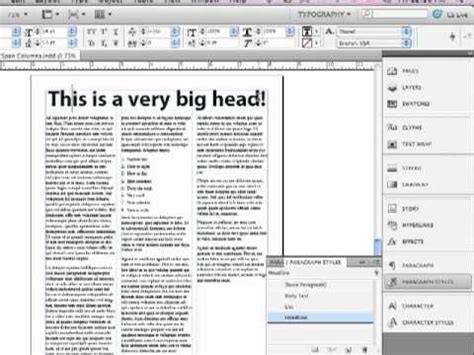 Image result for How to Split Text On InDesign