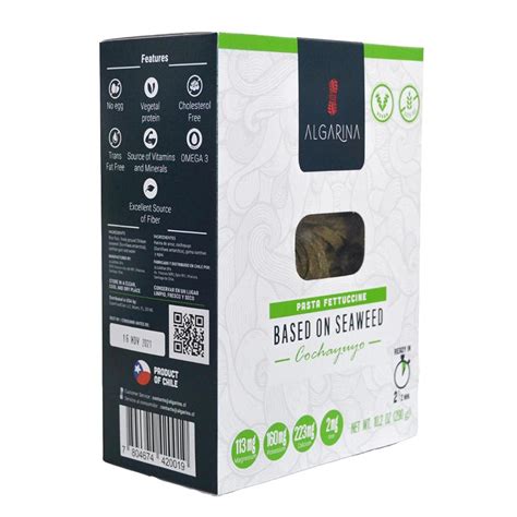 Algarina Fettuccine Pasta Pack – Seaweed Pasta – India | Ubuy