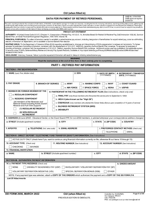 Department of Defense (DoD) Forms – eForms