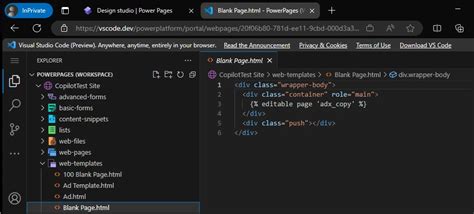 Visual Studio Code Website Tutorial 的图像结果