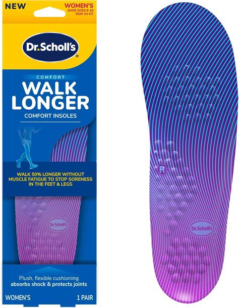 Amazon.com: Dr. Scholl’s Energizing Comfort Everyday Insoles with ...
