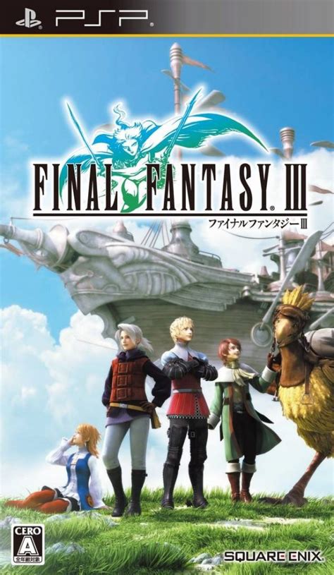 Final Fantasy III PSP - Download em Português Traduzido PTBR