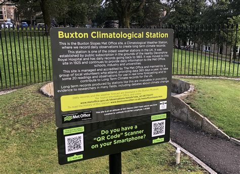 Buxton Climatological Station - Records of weather here since 1925