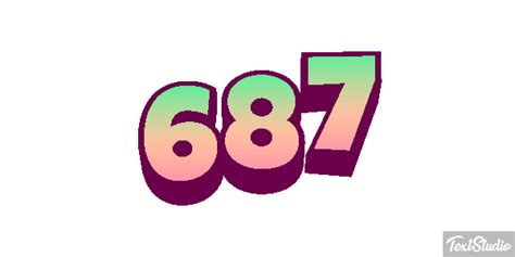 Image result for 687 Text Effect