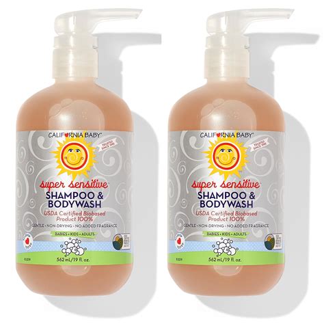 Buy California Baby Super Sensitive Shampoo & Body Wash - No Fragrance ...