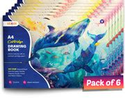Printelligent Artists Sketch Book Drawing Book (100 Pages) Perforated ...