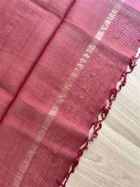 Plain Kota Duppata with Zari-20066 – Fabk-in