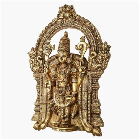 Buy Brass Lord Venkateshwara Tirupati Balaji Wall Hanging - 26 Inch ...