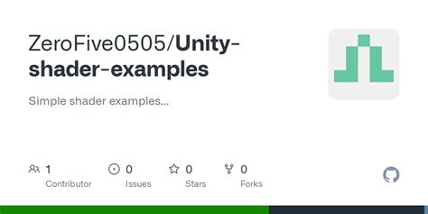 GitHub - ZeroFive0505/Unity-shader-examples: Simple shader examples...