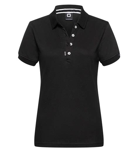 CODE-ZERO Polo Shirt Women Coastal Black L | CODE-ZERO