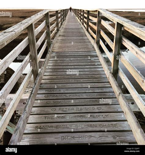 Boardwalk, Grays Beach, Yarmouth Port, Cape Cod, Massachusetts, United ...