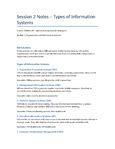 Information Systems For Managers - 20MBA109 - KTU - Studocu