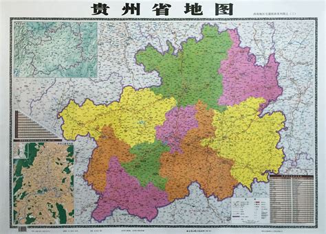 贵州旅游地图详图 - 中国旅游地图 - 地理教师网