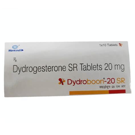 Dydroboon-20 SR Tablet 10's | Uses, Side Effects, Price | Apollo Pharmacy