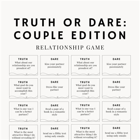 Couples Dare Party