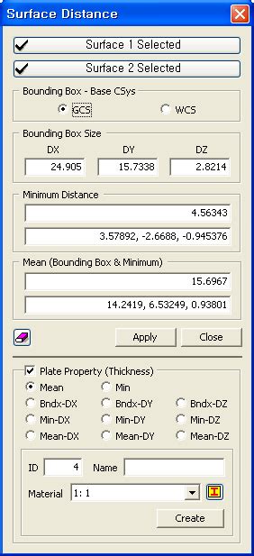 Draw Surface Distance Map 的图像结果