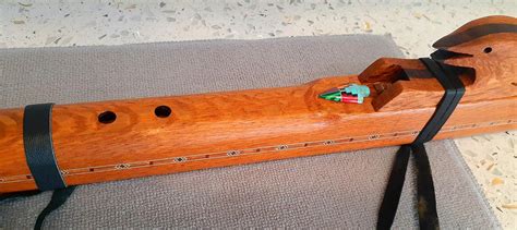 Buy Native American Flute - Flamed Lace Wood - Key of Low B - Bass ...