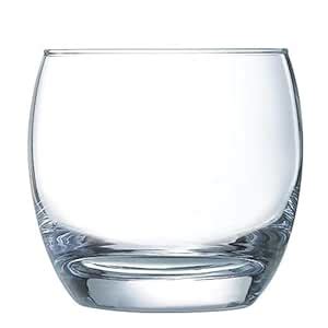 Smartserve Round Crystal Whiskey Glass Lead Free 320 ml Set of 6 Bar ...