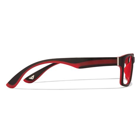 Buy Blue-Block Kids Computer Glasses: Lenskart Air: Black Red Full Rim ...