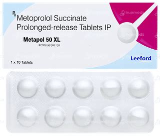 Metapol 50 Xl Tablet 10: Uses, Side Effects, Price & Substitutes