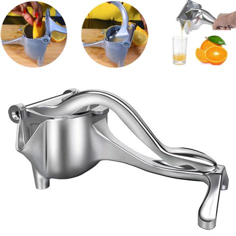 Ultimate Juice Squeezer, Stainless Steel Juice Press, Hand Press Juicer ...