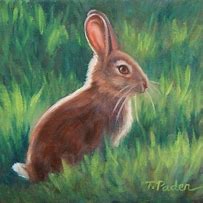 Image result for Chinese Rabbit Painting