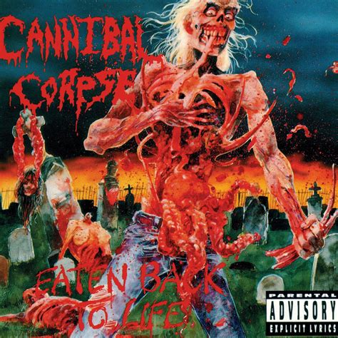 CANNIBAL CORPSE 'EATEN BACK TO LIFE' LP (Blue Smoke Vinyl)