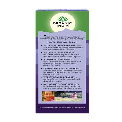 Organic India Tulsi Mulethi, 25 Infusion Bags (25x1.8 gm) Price, Uses ...