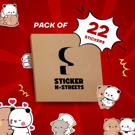 BUBU DUDU STICKERS PACK OF 22 – StickerNStreets