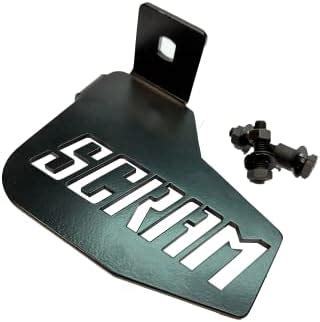 NEWCLUBAUTO Designer Bike Rear/Pillion Footrest for Royal Enfield Scram ...