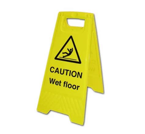 Housekeeping Products - Wet Floor Stands Manufacturer from Mumbai